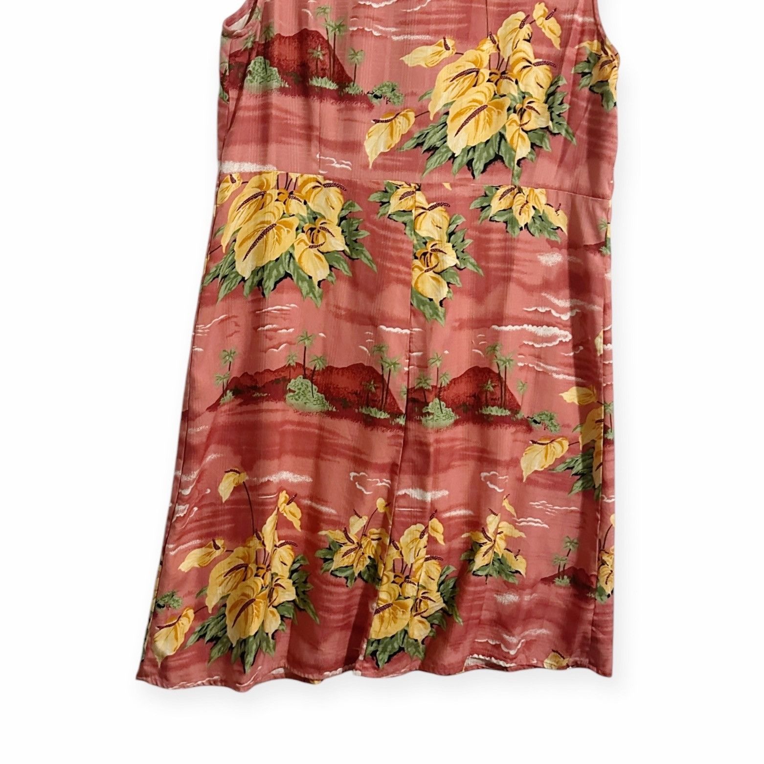 Tommy Bahama Tommy Bahama Silk Sleeveless Shirt Dress, Size 14, Hawaiian Size XL / US 12-14 / IT 48-50 - 11 Thumbnail