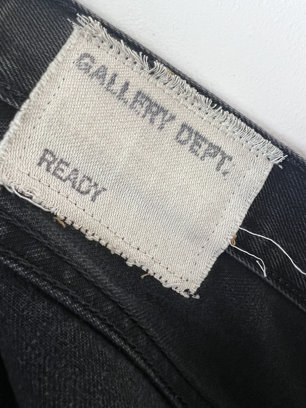 Gallery Dept. Gallery Dept Ready Zip Denim (Black) Size US 32 / EU 48 - 4 Thumbnail
