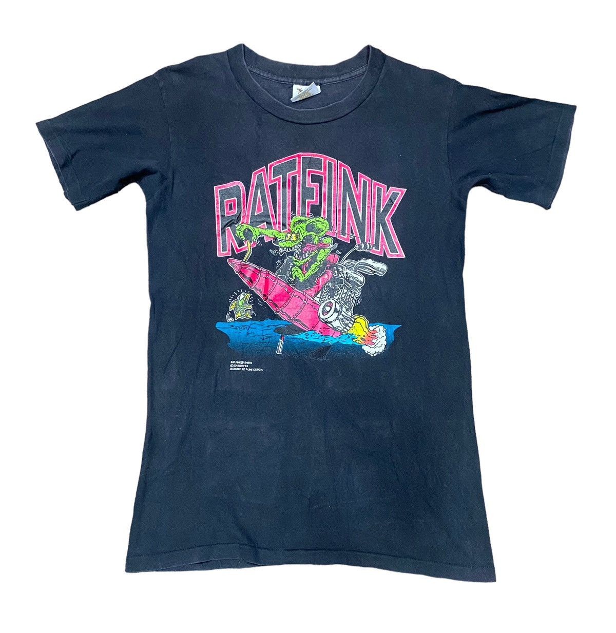 Band Tees × Vintage Vintage Printed Rat Fink Tee Shirt Size US S / EU 44-46 / 1 - 2 Thumbnail