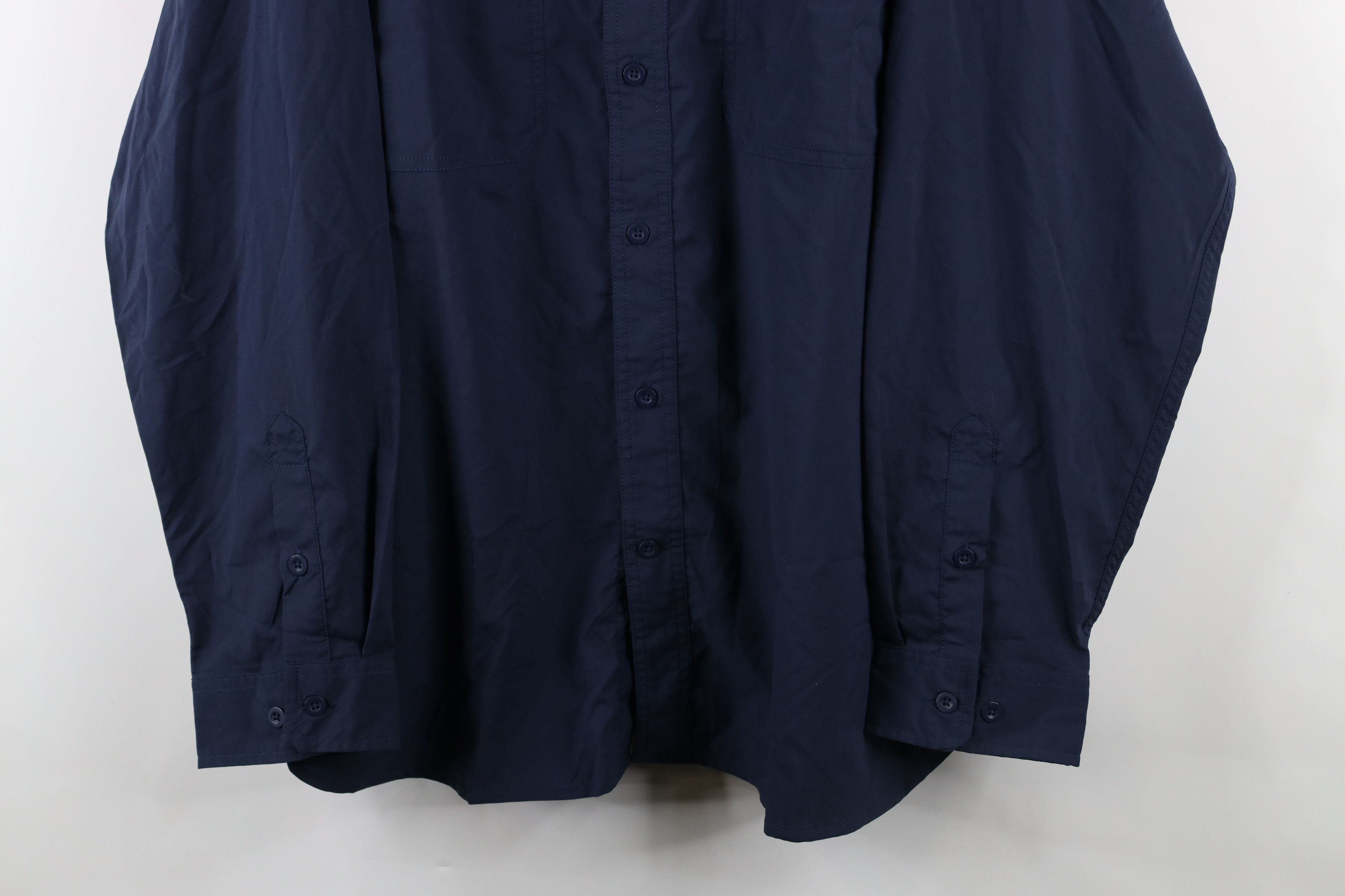 Carhartt × Vintage New Carhartt Northern Illinois NI Steel Button Shirt Blue Size US XXL / EU 58 / 5 - 3 Thumbnail