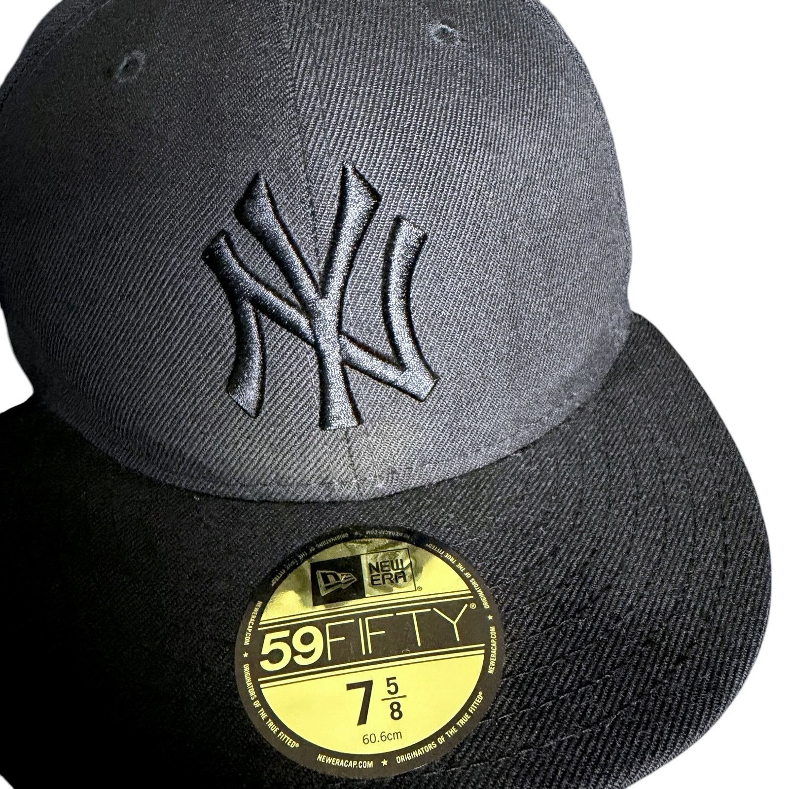 New Era New York Yankees MLB Auth New Era 59FIFTY 7 5/8 Fitted Cap Size ONE SIZE - 7 Thumbnail