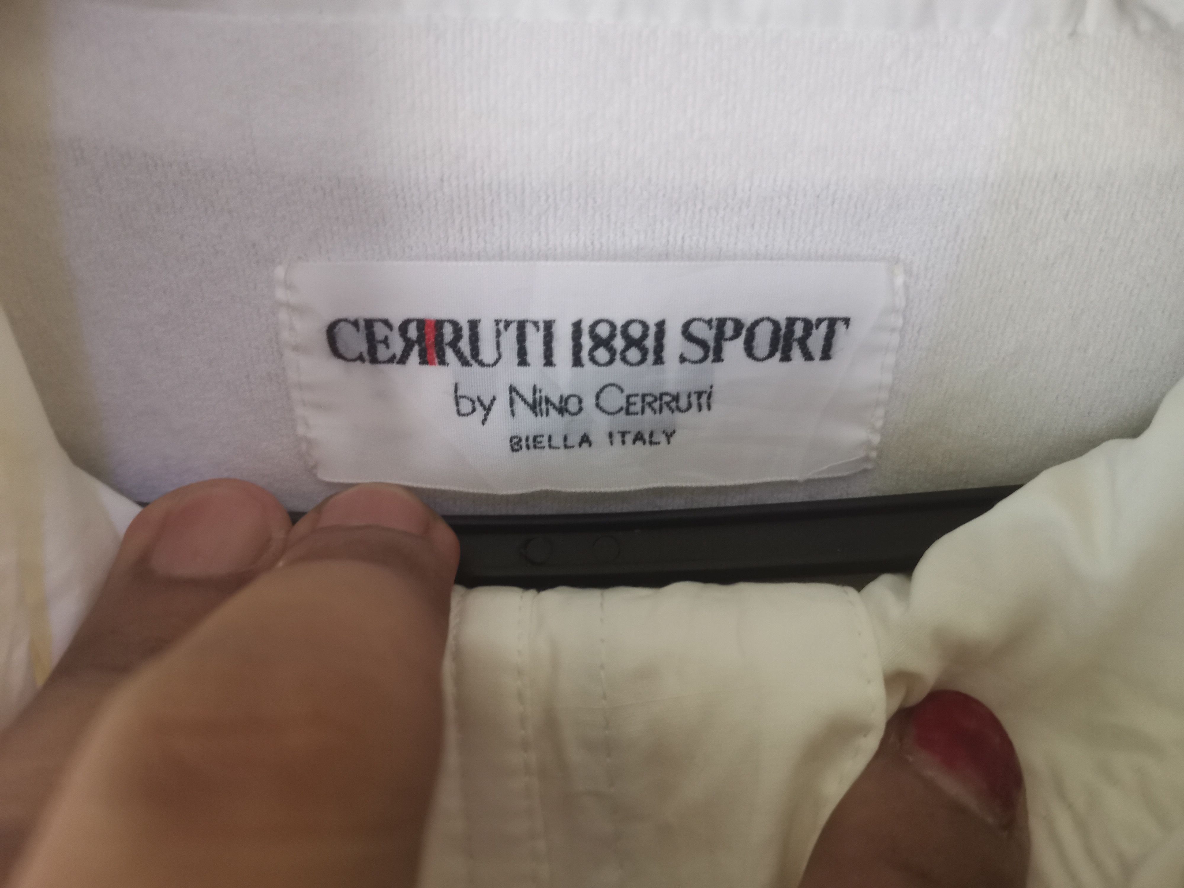 Cerruti 1881 Rare CERRUTI 1881 Sport sweater white colour Size US M / EU 48-50 / 2 - 5 Thumbnail