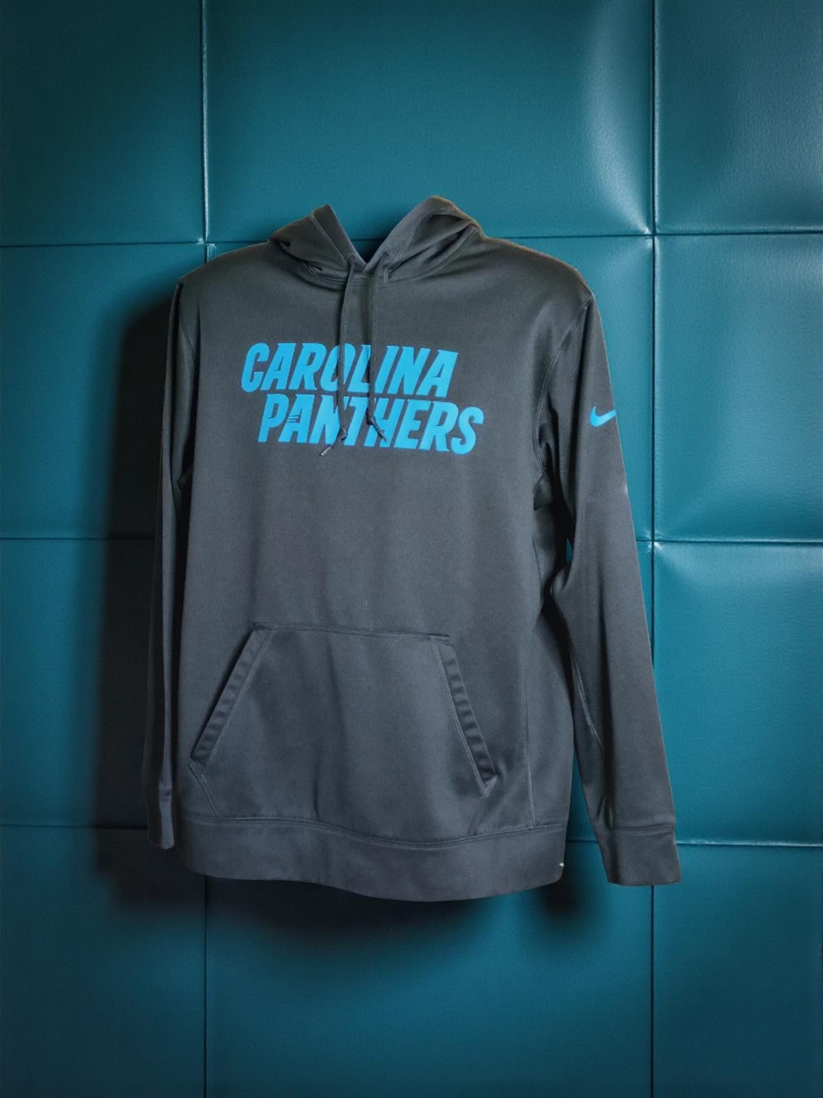 Nike Nike Therma-FIT Carolina Panthers Hoodie by NFL Team Apparel Size ONE SIZE - 3 Thumbnail