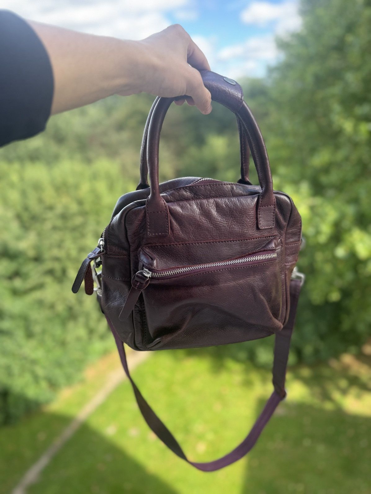Other Cowboys Leather Shoulder Bag Vintage Size ONE SIZE - 1 Thumbnail