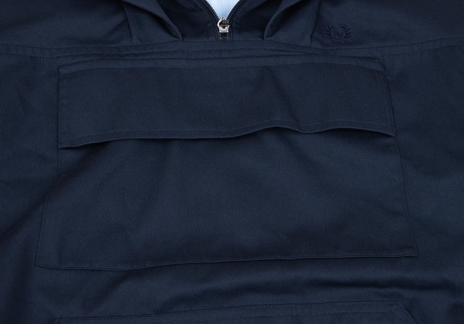 Fred Perry Hooded Anorak Hoodie in Navy, Size L Size US L / EU 52-54 / 3 - 7 Thumbnail