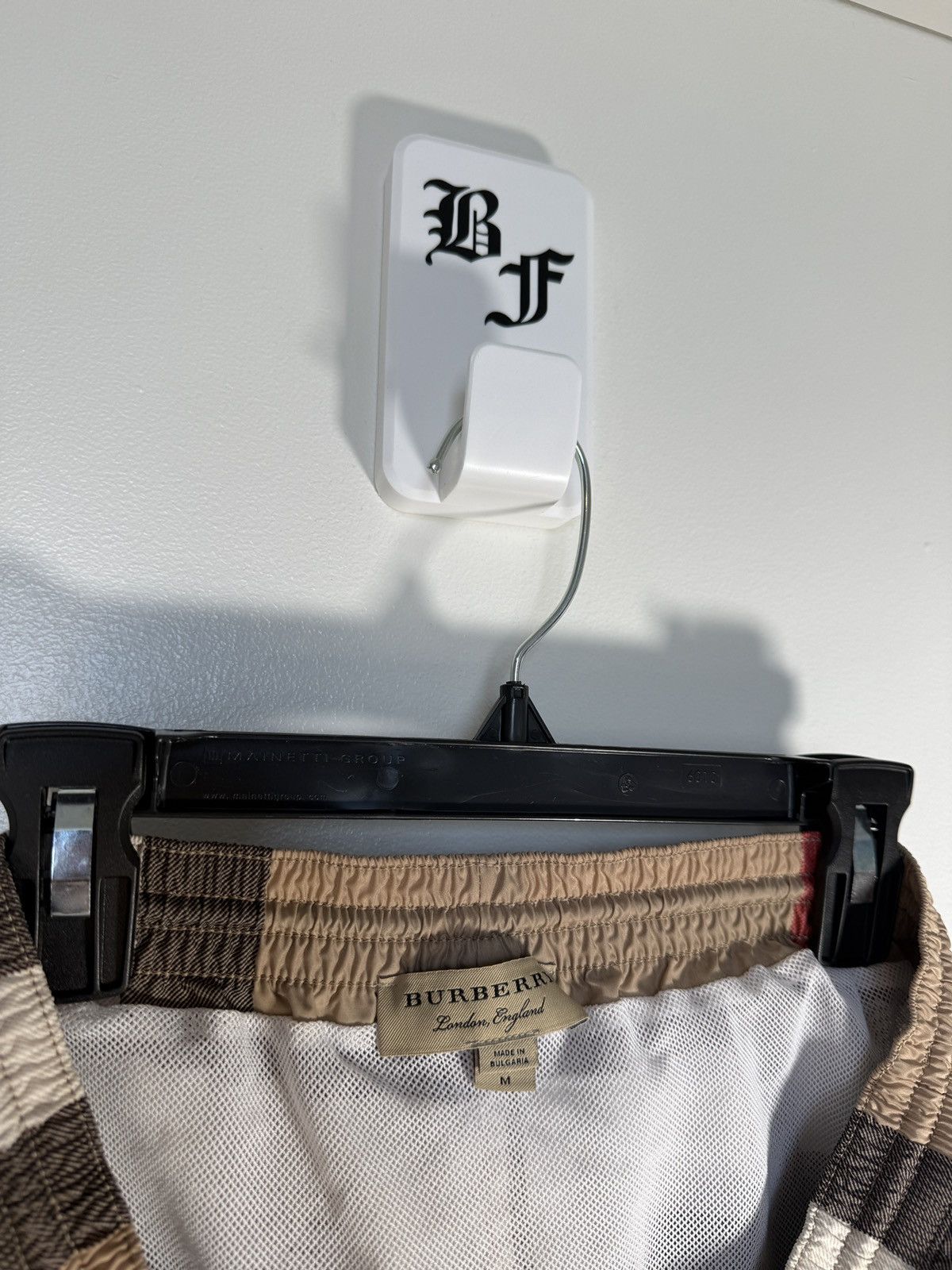 Burberry Burberry Nova Check Swim Trunks Men’s Bathing Suit Size US 32 / EU 48 - 5 Thumbnail