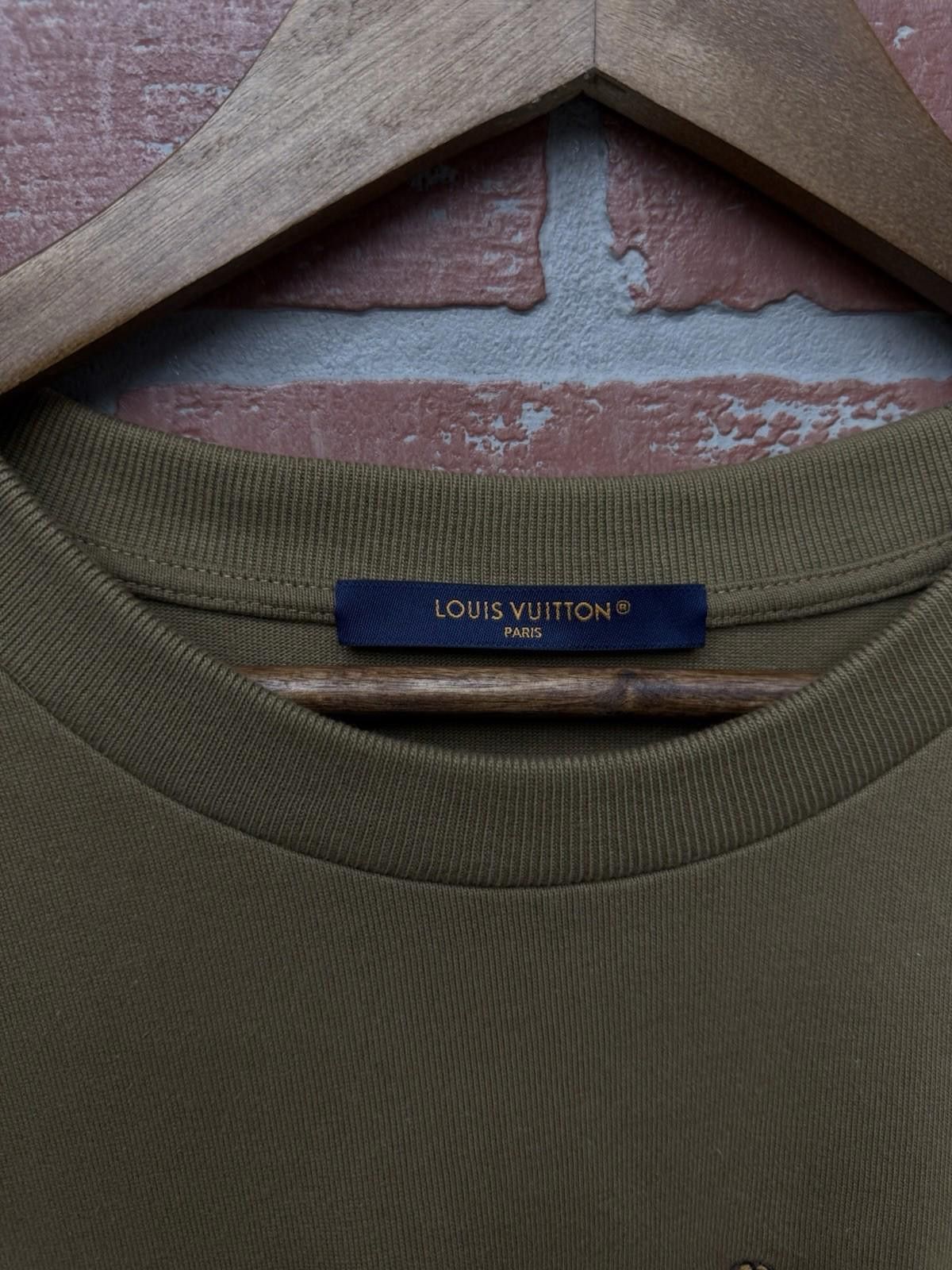 Louis Vuitton LOUIS VUITTON T-Shirt LV Tee Cotton Brown “Lovers” XXL Rare Size US XXL / EU 58 / 5 - 9 Thumbnail