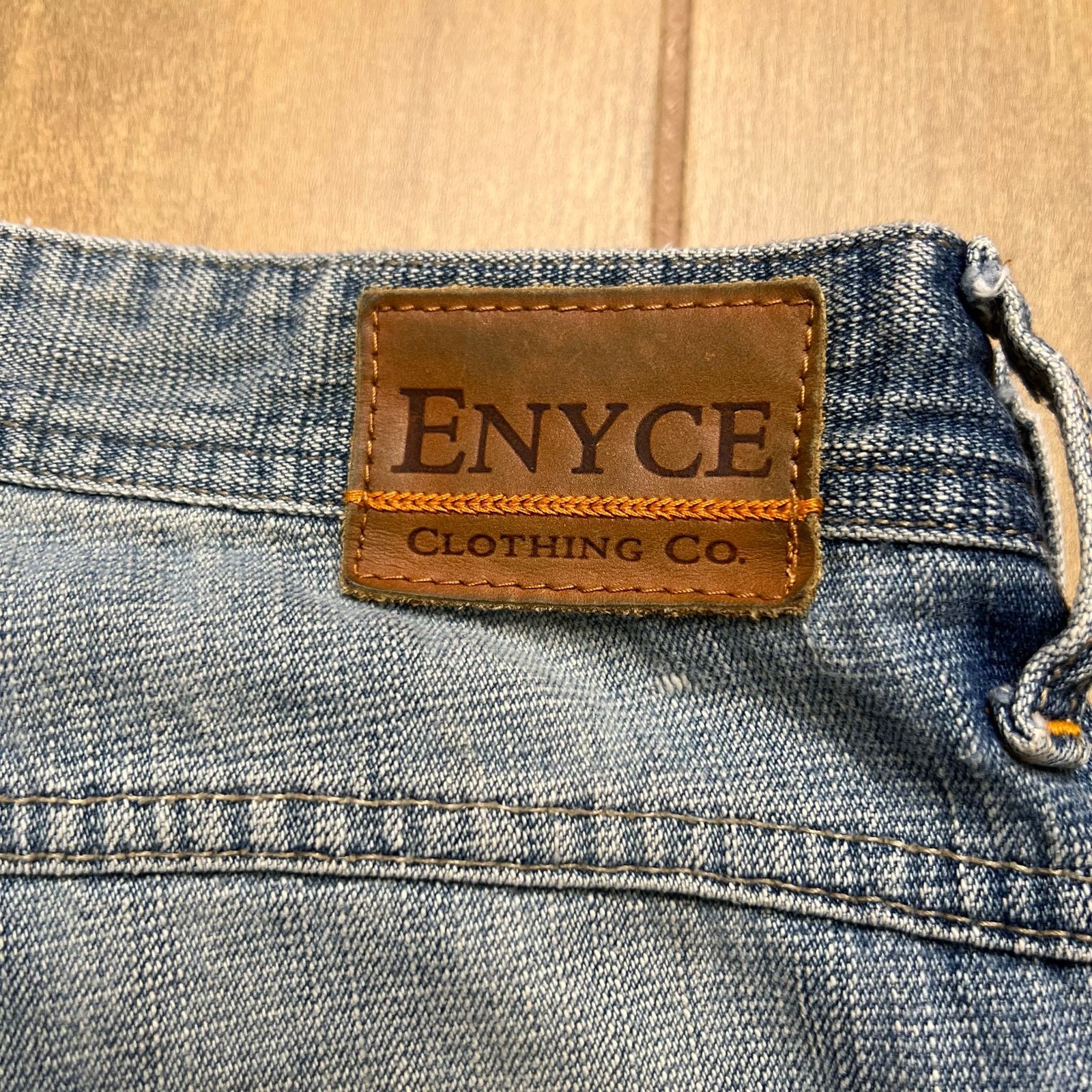 Enyce Vintage ENYCE Shorts Mens 36 Blue Denim Baggy Jorts Y2K Size US 36 / EU 52 - 9 Thumbnail