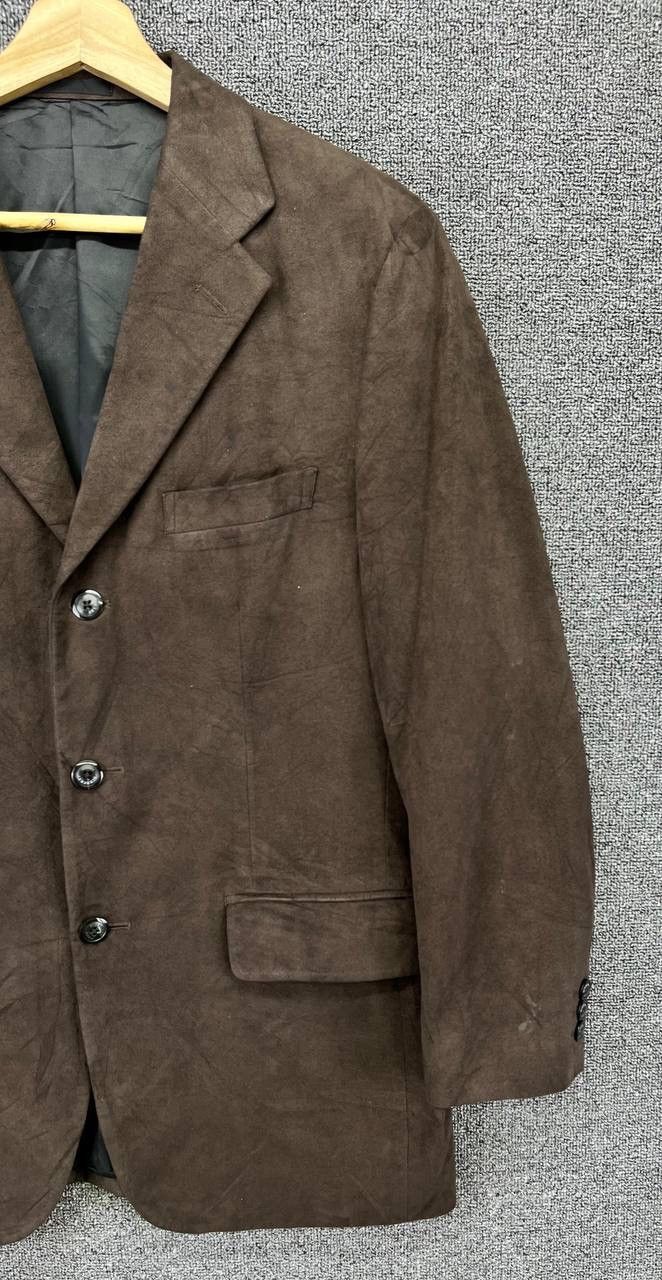 Burberry Vintage Burberry London Leather Blazers Coat Jacket Size US M / EU 48-50 / 2 - 4 Thumbnail