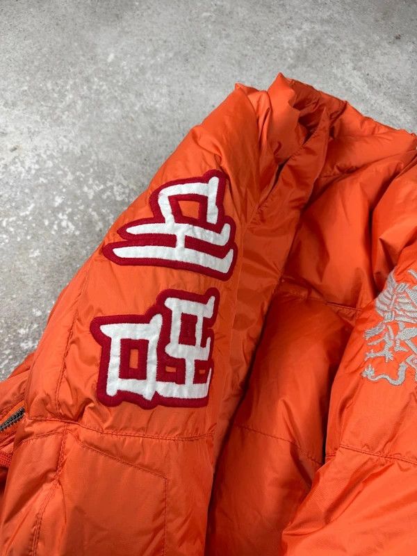 JET SET Jet Set Extrem 0107 Vintage Japanese Orange Puffer Jacket Size US M / EU 48-50 / 2 - 5 Thumbnail