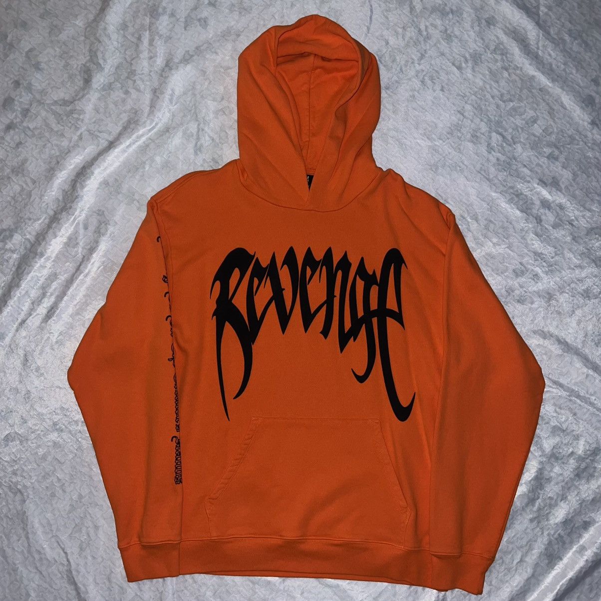 Revenge Revenge Orange Arch Logo Hoodie Size US L / EU 52-54 / 3 - 1 Thumbnail