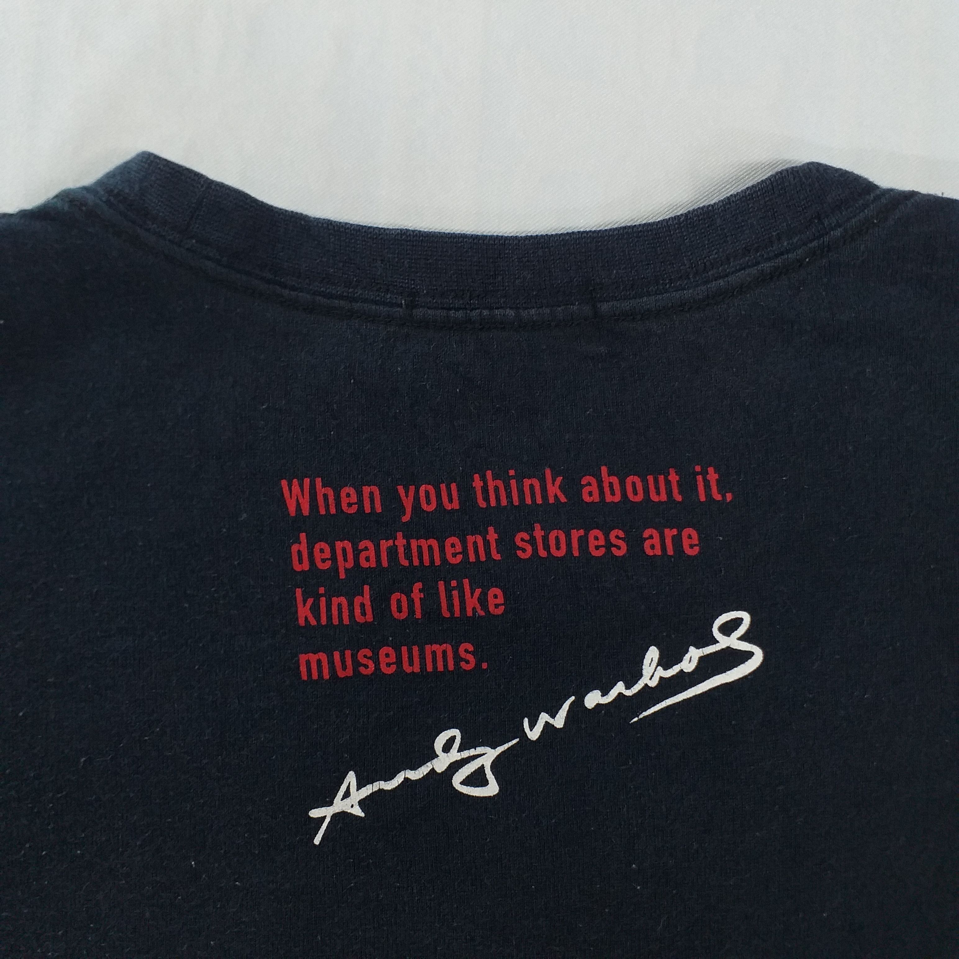 Andy Warhol Vintage Andy Warhol Uniqlo T-shirt -E046 Size US M / EU 48-50 / 2 - 5 Thumbnail