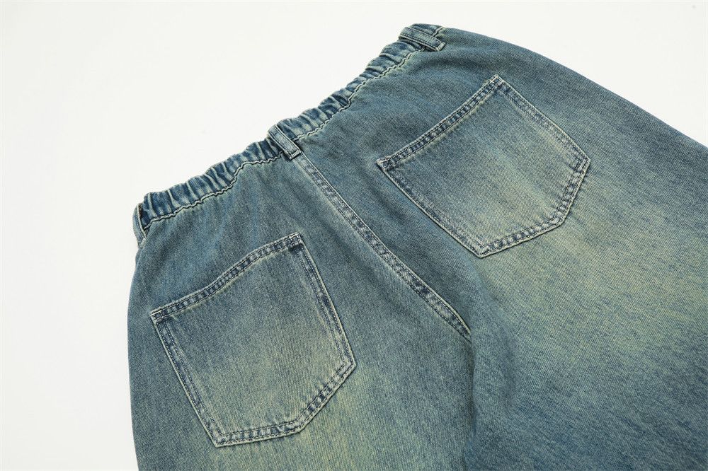 Japanese Brand × Jean American style retro casual straight washed gradient jeans Size US 32 / EU 48 - 5 Thumbnail
