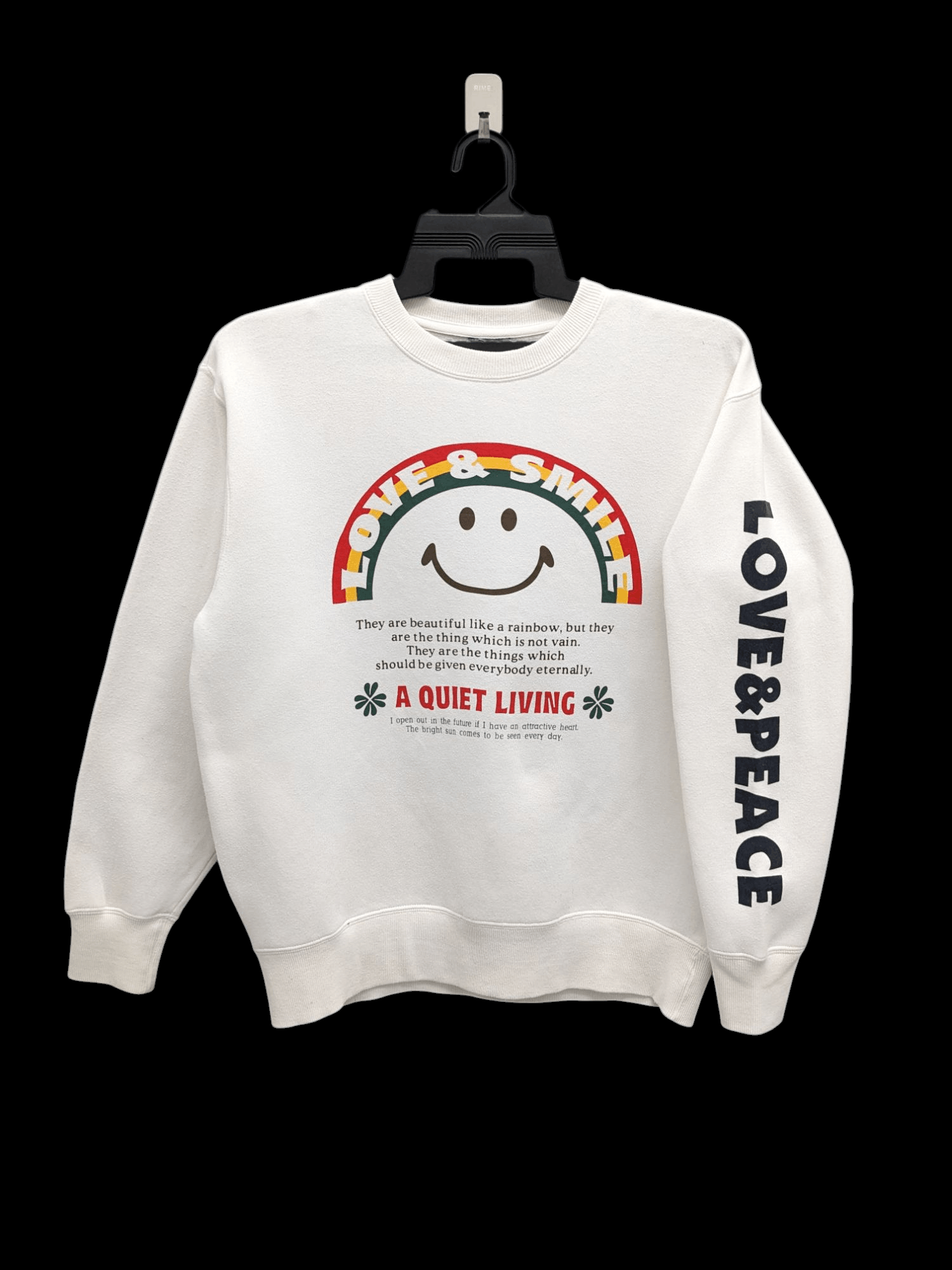 Japanese Brand Japanese Designer Love & Smile Love & Peace Streetwear Size US L / EU 52-54 / 3 - 1 Thumbnail