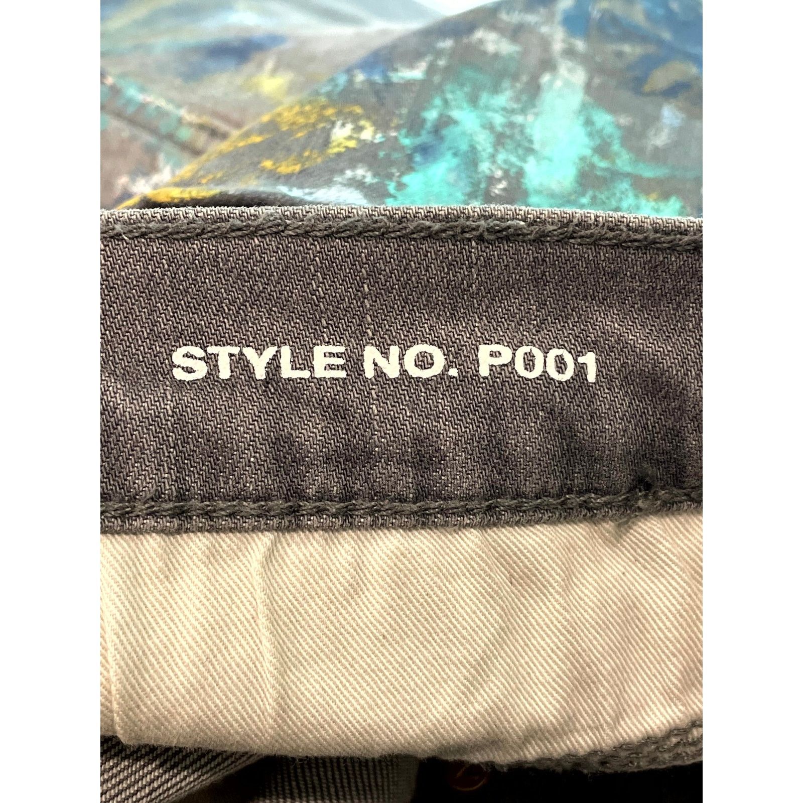 Purple Brand Purple Brand Silver & Milticolor Jeans Size US 33 - 6 Thumbnail