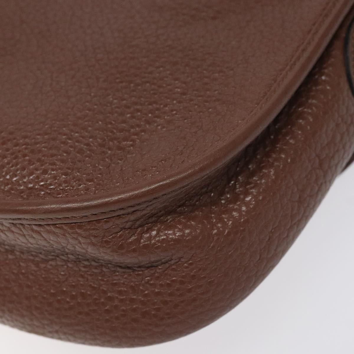 Dior DIOR Shoulder Bag Leather Brown Gold Size ONE SIZE - 12 Thumbnail