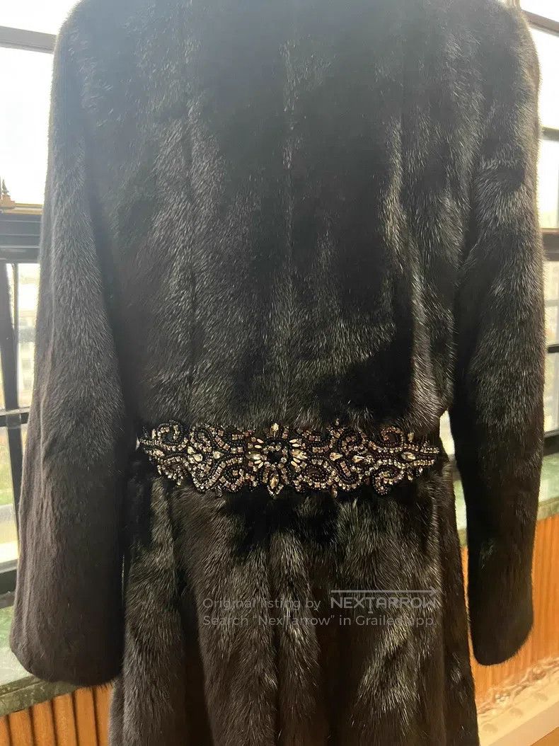 Valentino Valentino Mink black coat Size M / US 6-8 / IT 42-44 - 6 Thumbnail