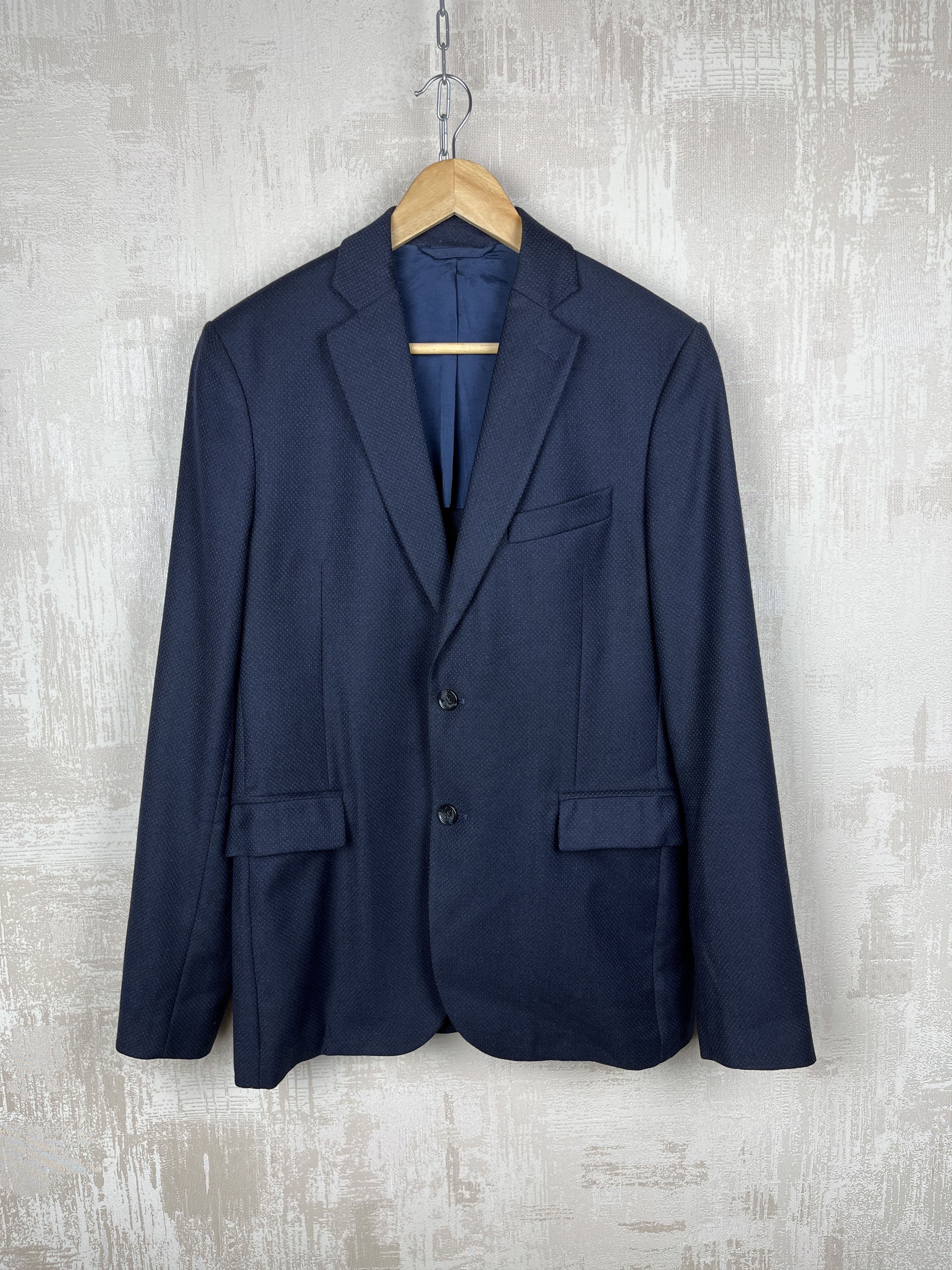 J.Lindeberg J. Lindeberg Hopper Soft/G Wool Stretch Blazer Jacket Size 48L - 2 Thumbnail