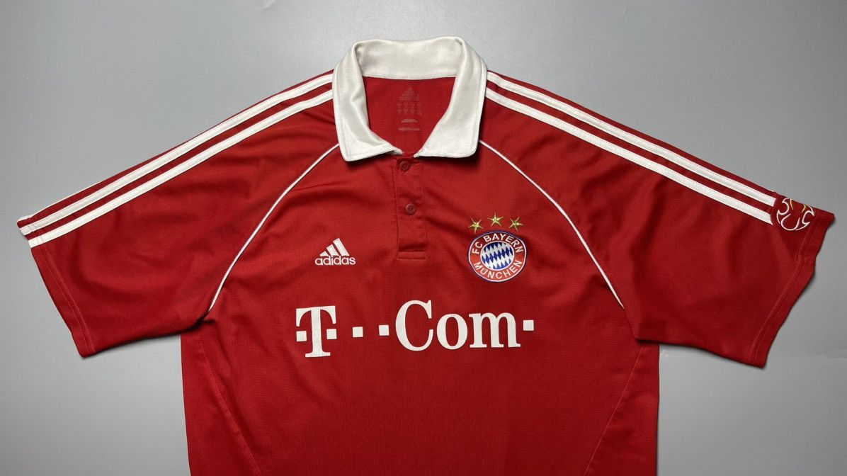 Vintage BAYERN ADIDAS 2006/2007 FOOTBALL HOME JERSEY #14 PIZZARO Size US XL / EU 56 / 4 - 3 Thumbnail