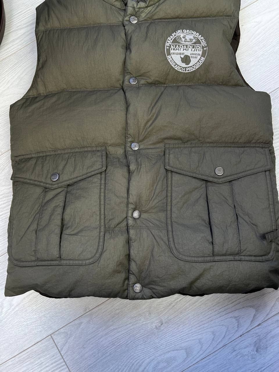Napapijri Napapijri Double-sided Puffer Vest Size US L / EU 52-54 / 3 - 9 Thumbnail
