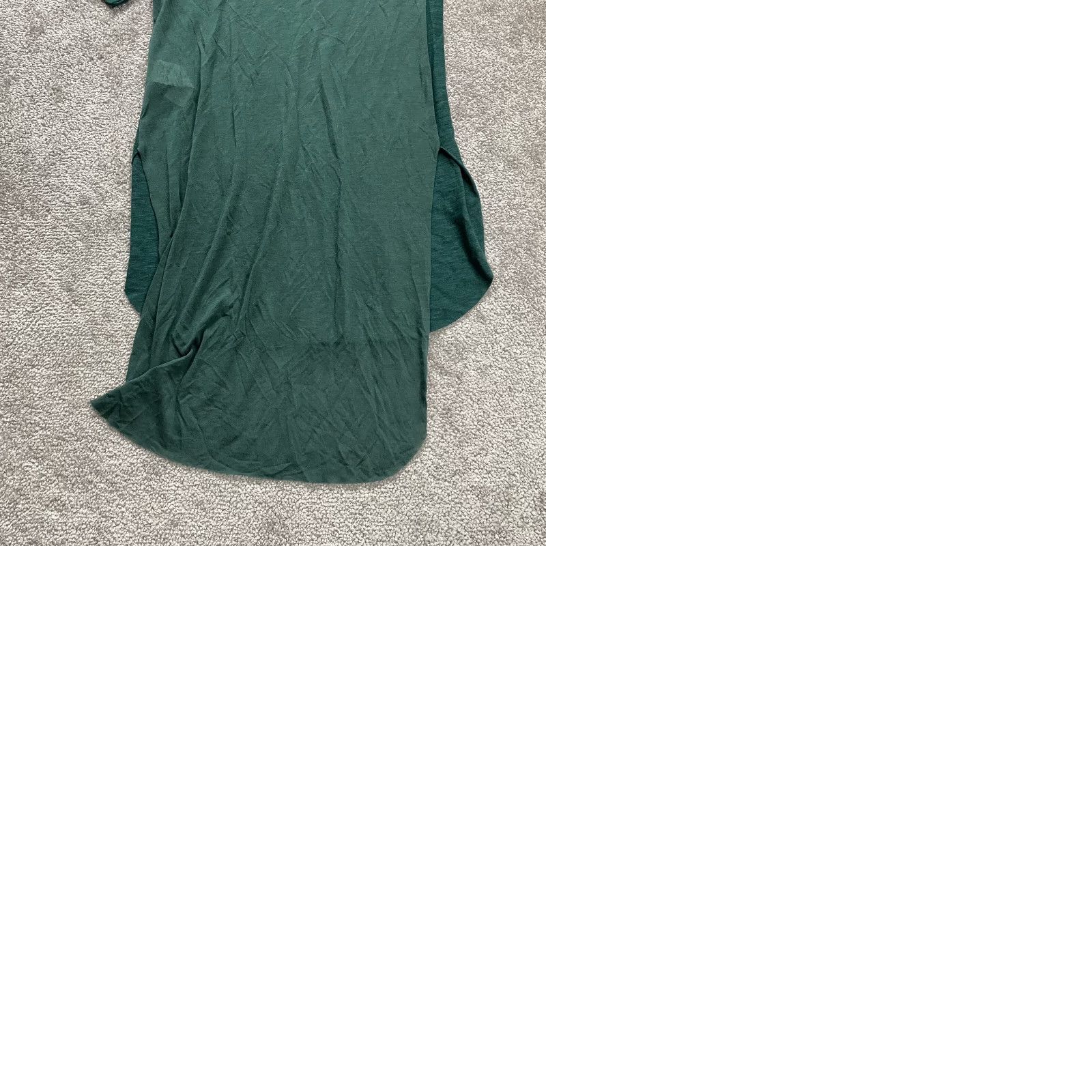 Vintage Michelle by Commune T-Shirt Womens XS Green Tunic Relaxed Fit New NWT Size XS / US 0-2 / IT 36-38 - 9 Thumbnail