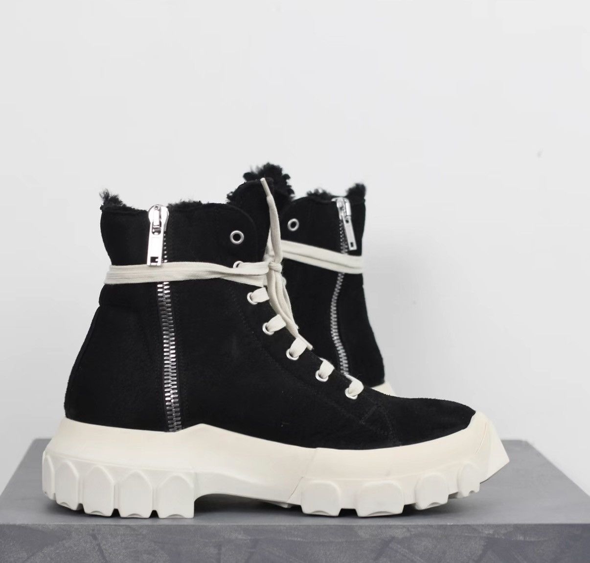 Rick Owens Rick Owens Mainline Military Boots Size US 6.5 / EU 39-40 - 3 Thumbnail