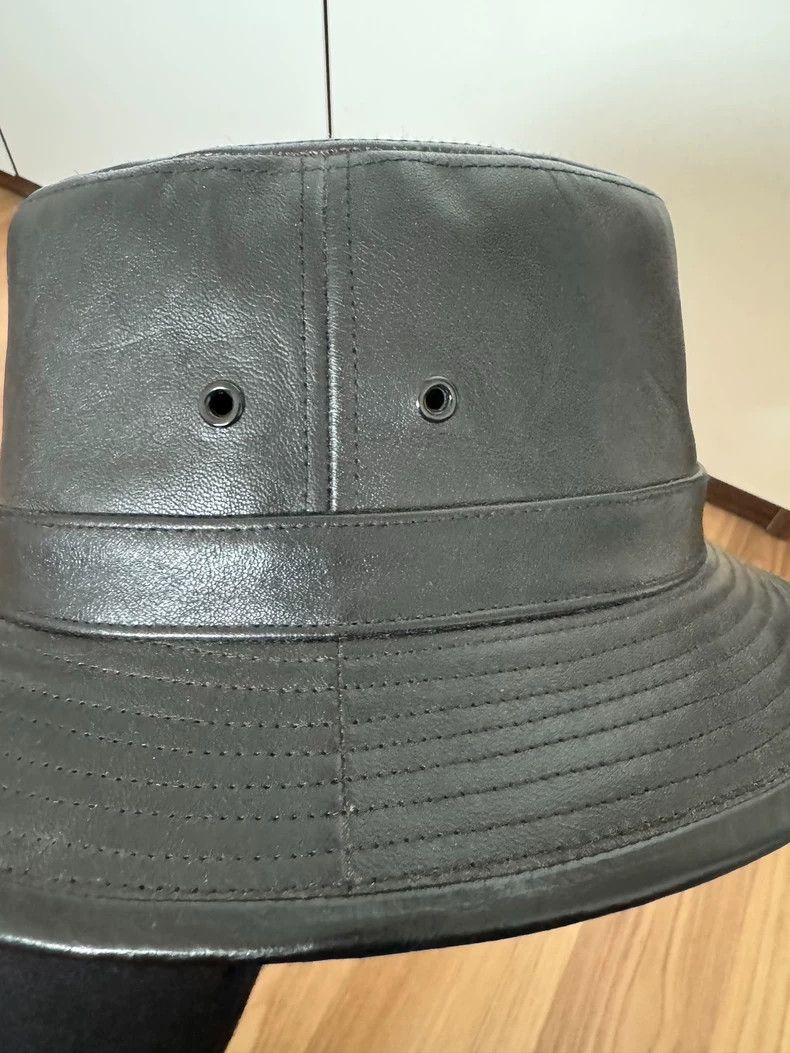 The Real McCoy's The Real McCoys Hat Leather Cap Size ONE SIZE - 4 Thumbnail