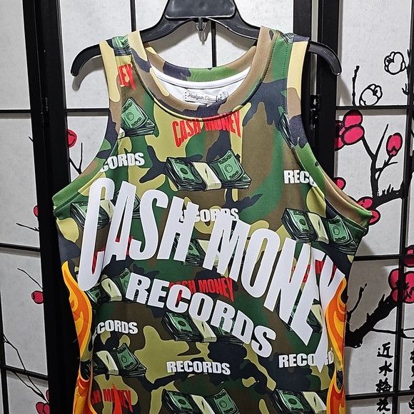 Other Cash Money Records Camo Basketball Jersey Size Large NWT Size US L / EU 52-54 / 3 - 2 Thumbnail