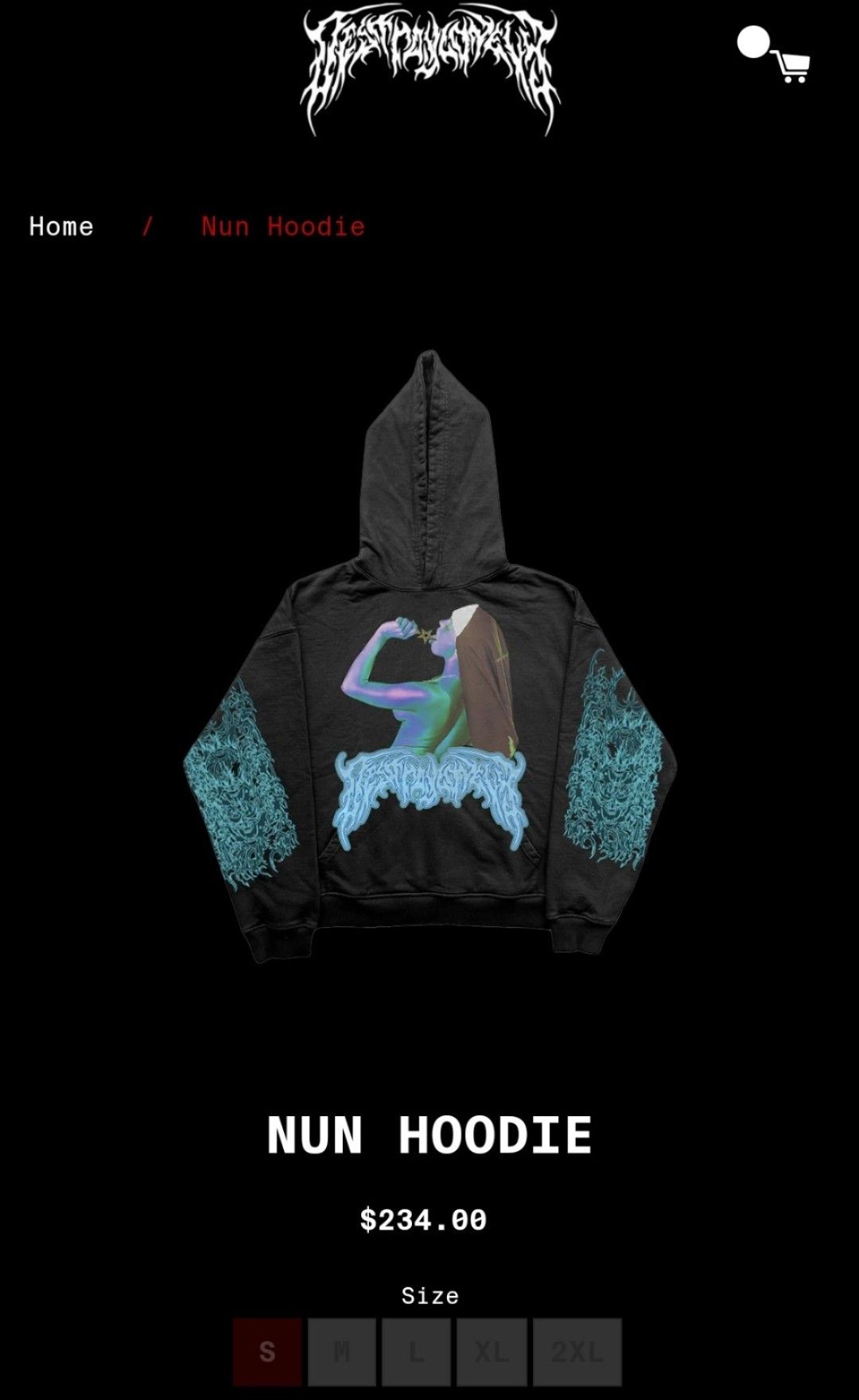 Alyx X Destroy Lonely tour merch