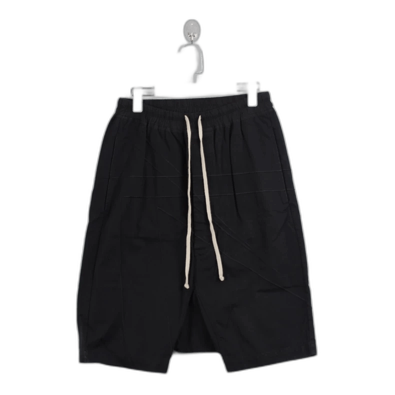 Rick Owens rickowens black crotch shorts Size US 44 / EU 60 - 1 Thumbnail