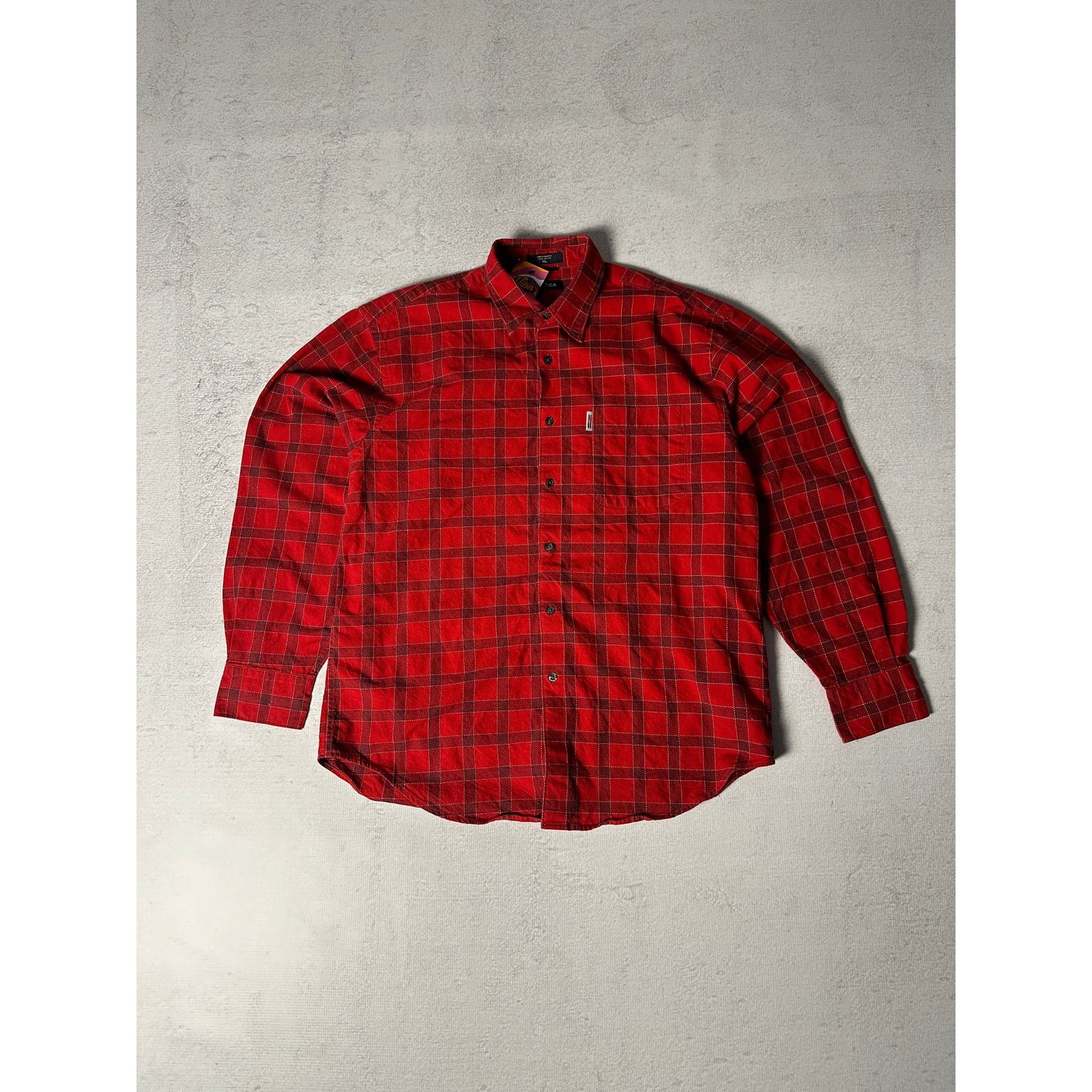 Nautica Vintage Nautica Flannel Buttoned Shirt - Men's XL Size US XL / EU 56 / 4 - 1 Thumbnail