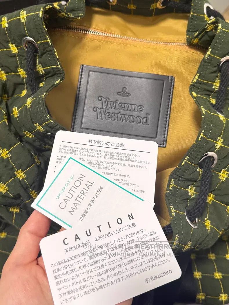 Vivienne Westwood Vivienne Westwood size os Nylon Parachute Double Buckle Bac Size ONE SIZE - 6 Thumbnail