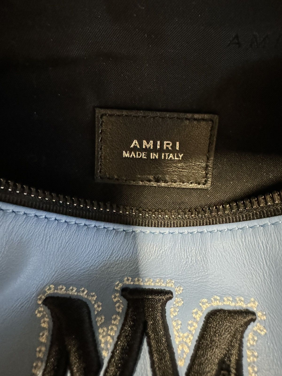 Amiri Amiri Bandana Nappa Leather Bumbag NEW 1800$ Size ONE SIZE - 10 Thumbnail