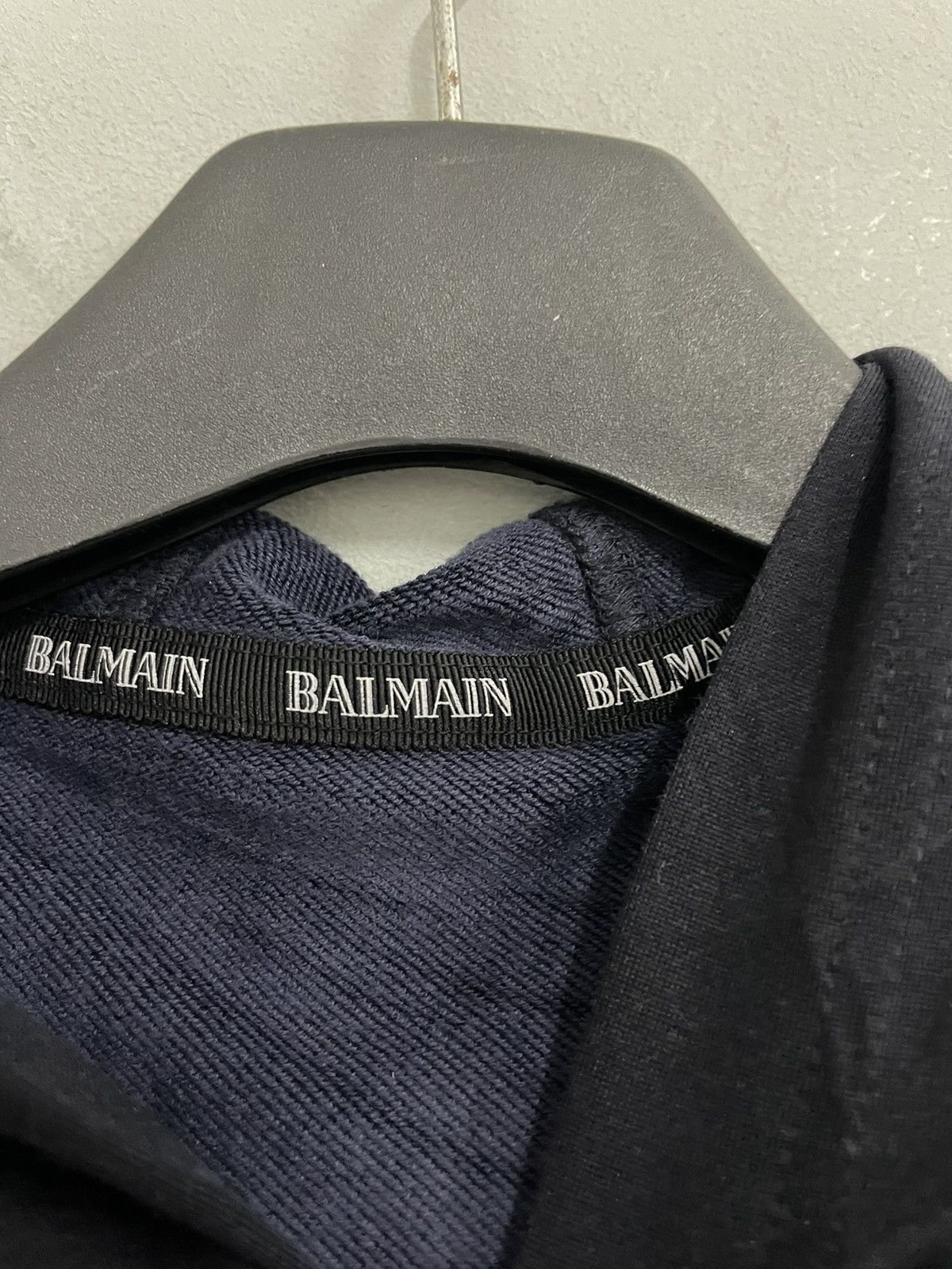 Balmain BALMAIN Paris Vest Hoodie Sweater Size US S / EU 44-46 / 1 - 2 Thumbnail