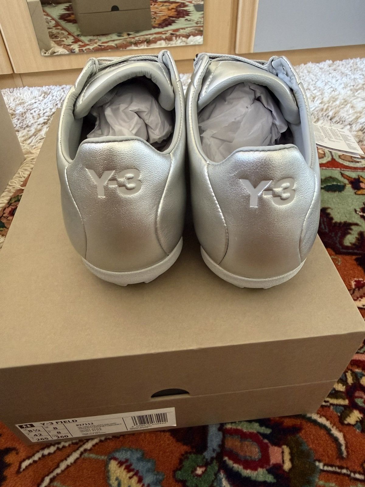 Y-3 Y-3 field vintage silver boots Size US 8.5 / EU 41-42 - 8 Thumbnail