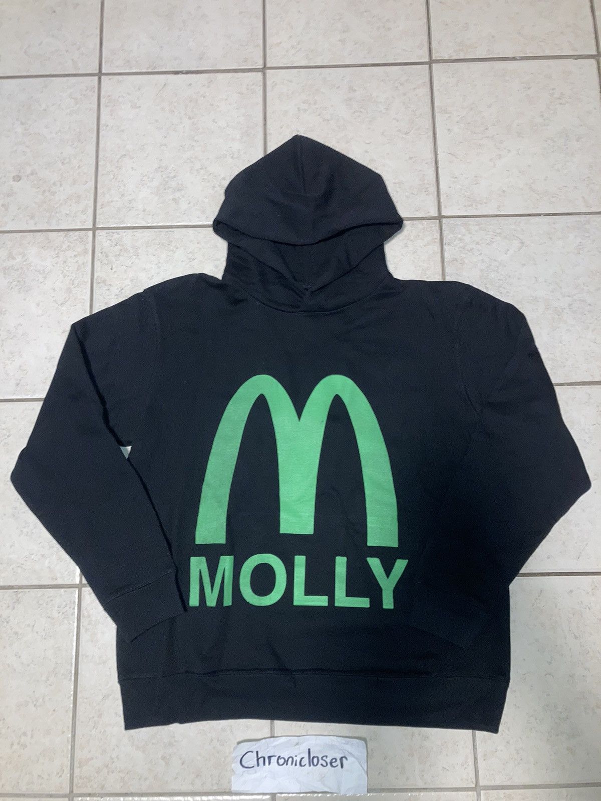 image of Grimykids Molly Hoodie in Black, Men's (Size Large)