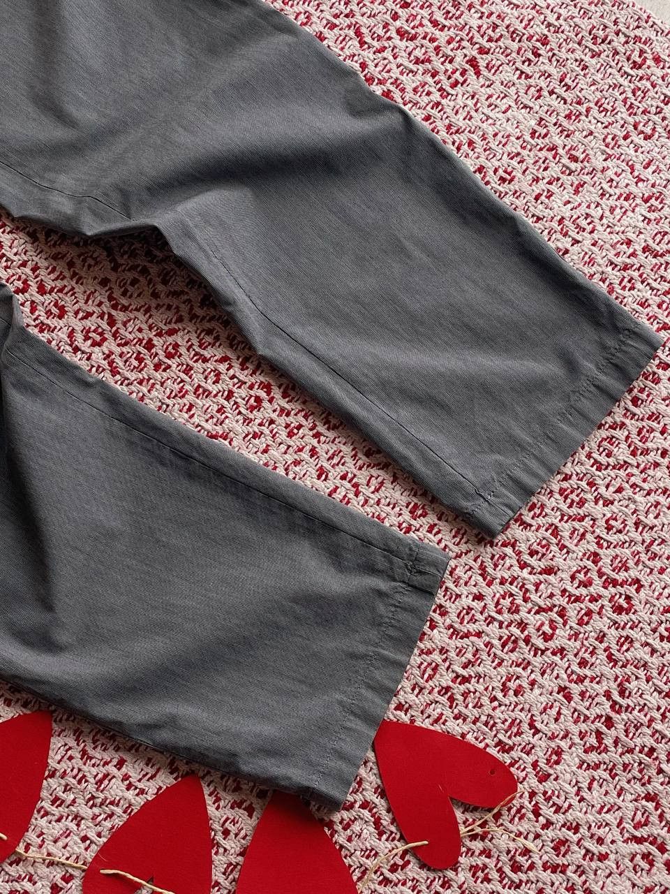 Burberry Burberry Pants Grey Low Rise Size US 32 / EU 48 - 11 Thumbnail