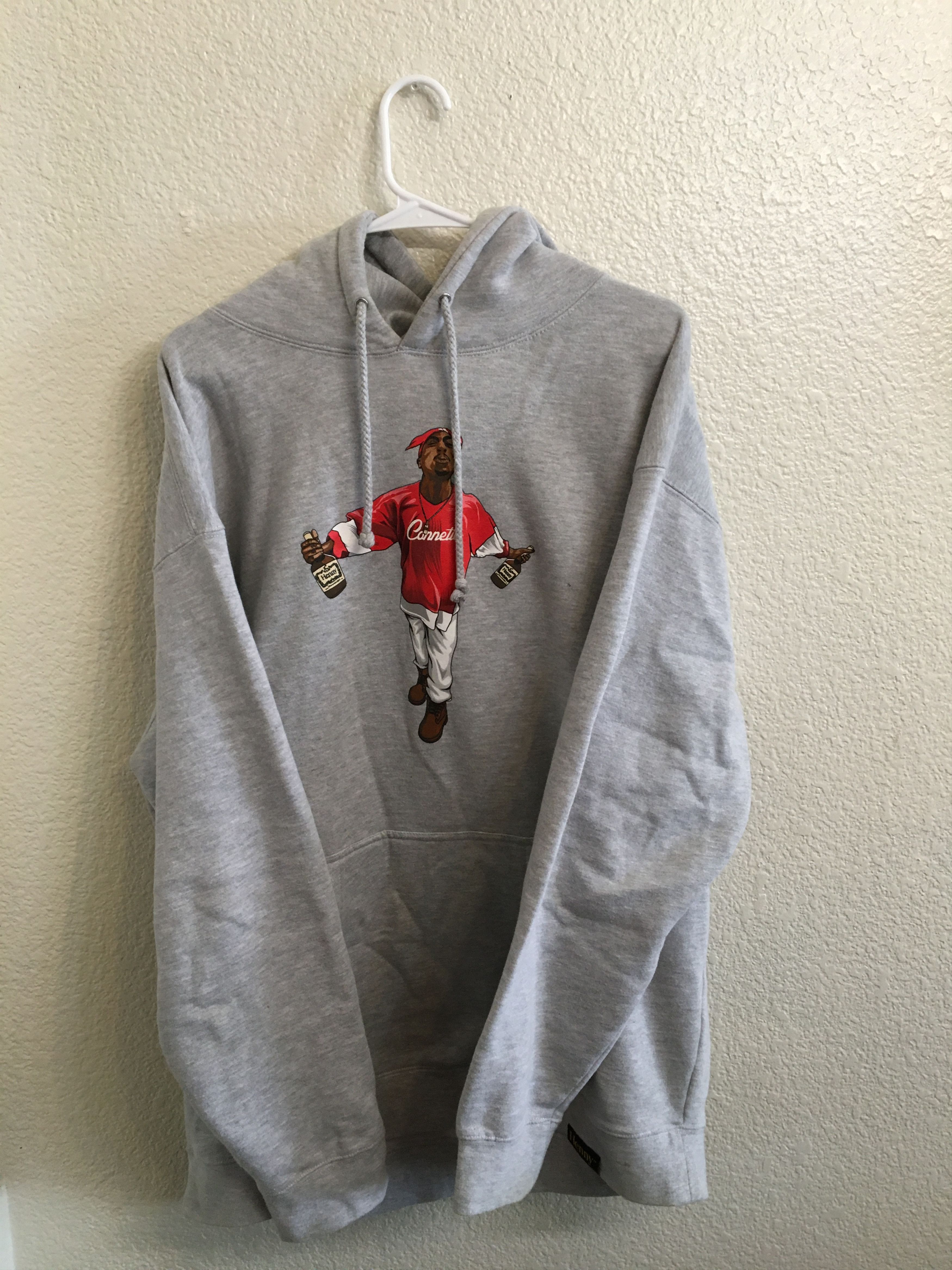 Hennessy Henny Connetic Tupac Collection Mens Hoodie Size US XL / EU 56 / 4 - 1 Thumbnail