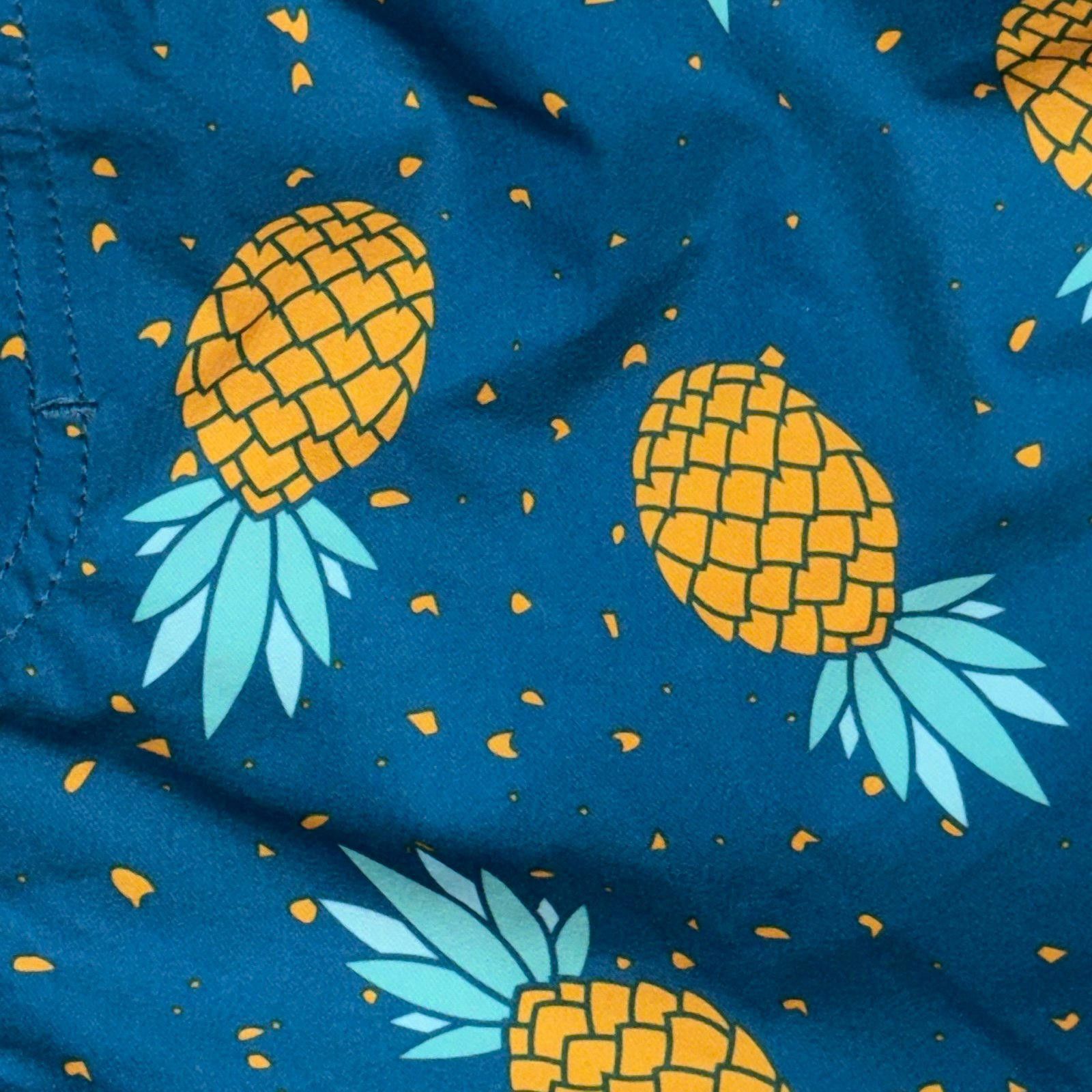 Other Elysian Supply Company Pineapple Medium Print Swim Shorts Size US 32 / EU 48 - 3 Thumbnail