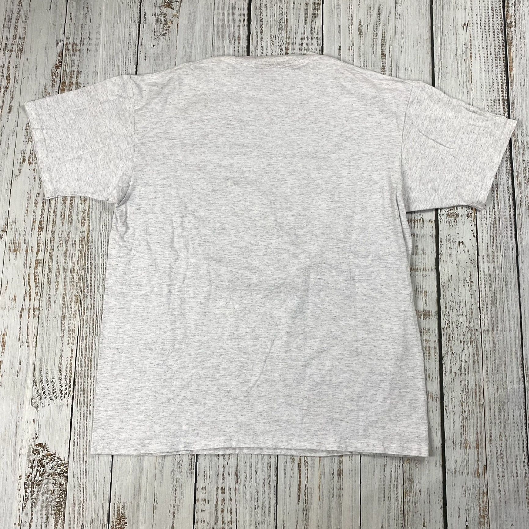 Vintage VINTAGE Grand Canyon Elk T-Shirt Men's XL Gray 1991 90s Single Stitch USA Logo Wool? Actually cotton Knit. Size US XL / EU 56 / 4 - 8 Thumbnail