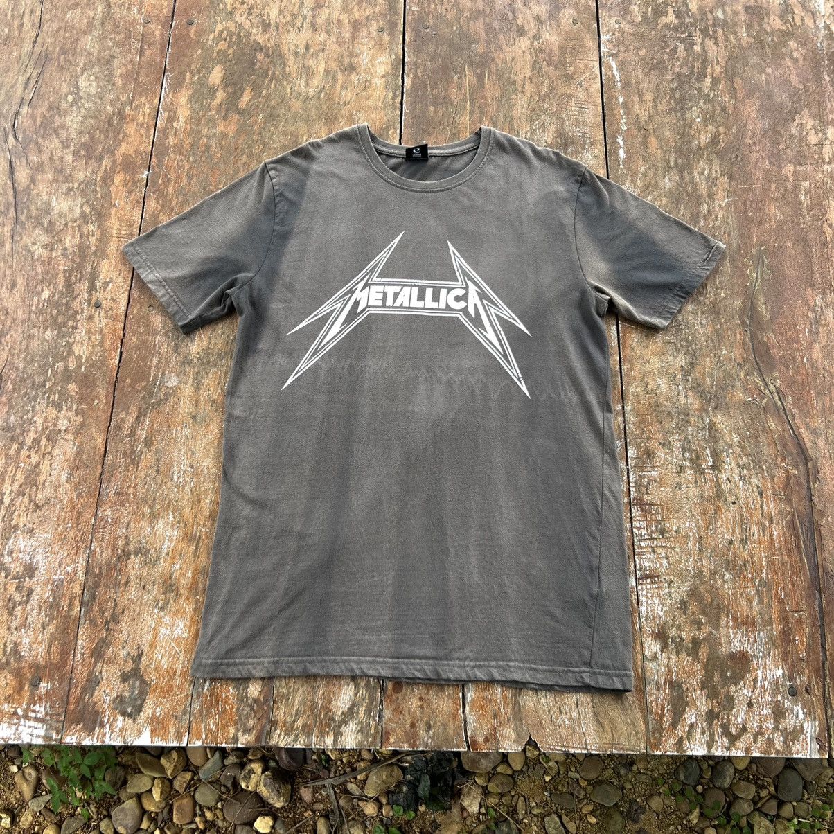 Thrashed Faded Metallica Vintage T Shirt