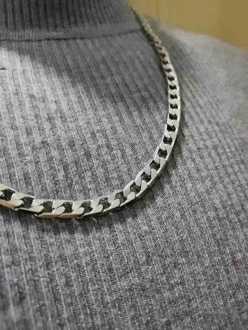Jewelry Punk gothic necklace vintage chain Size ONE SIZE - 3 Thumbnail