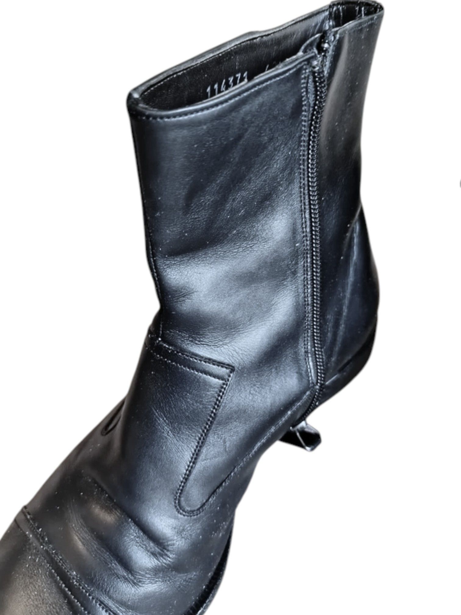 Gucci Gucci Square-Toe Side-Zip Leather Ankle Boots Size US 9.5 / EU 42-43 - 5 Thumbnail
