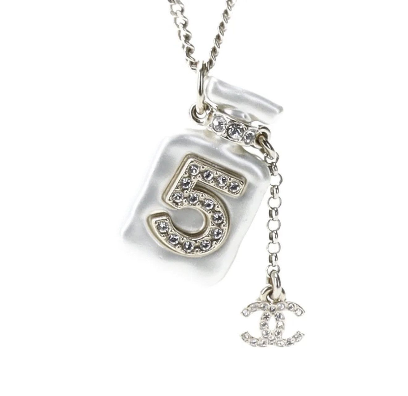 Chanel chanel metal logo necklace 0079 Size ONE SIZE - 2 Thumbnail