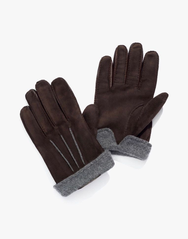 Loro Piana o1srvl11e0325 FAF8675 Size: OS / Gloves in Dark Brown Size ONE SIZE - 1 Preview