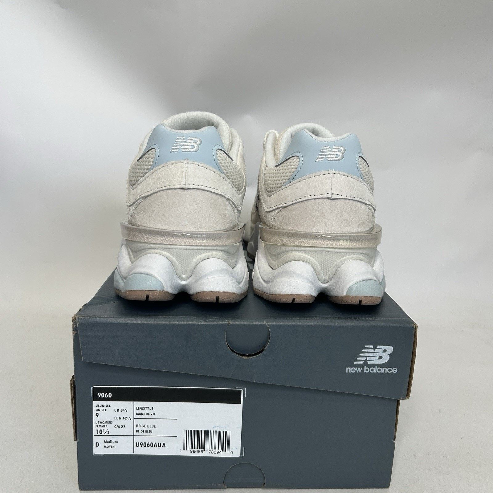 New Balance New Balance 9060 “Bisque Frosted Glass White” U9060AUA Size US 9 / EU 42 - 4 Thumbnail