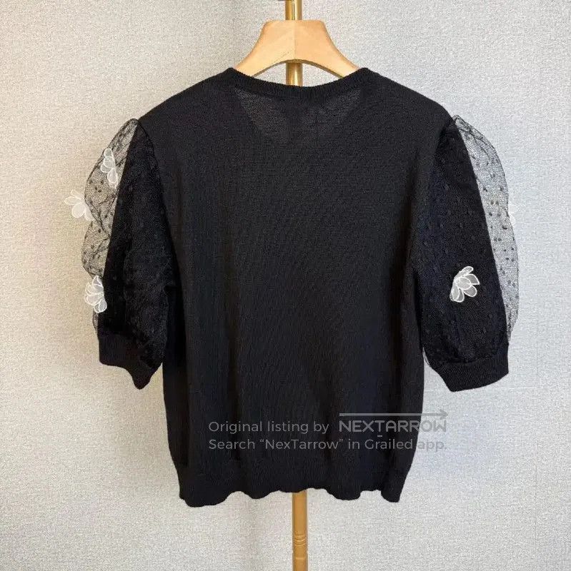 Valentino Valentino Summer Black Cotton Cardigan . Size M / US 6-8 / IT 42-44 - 2 Thumbnail
