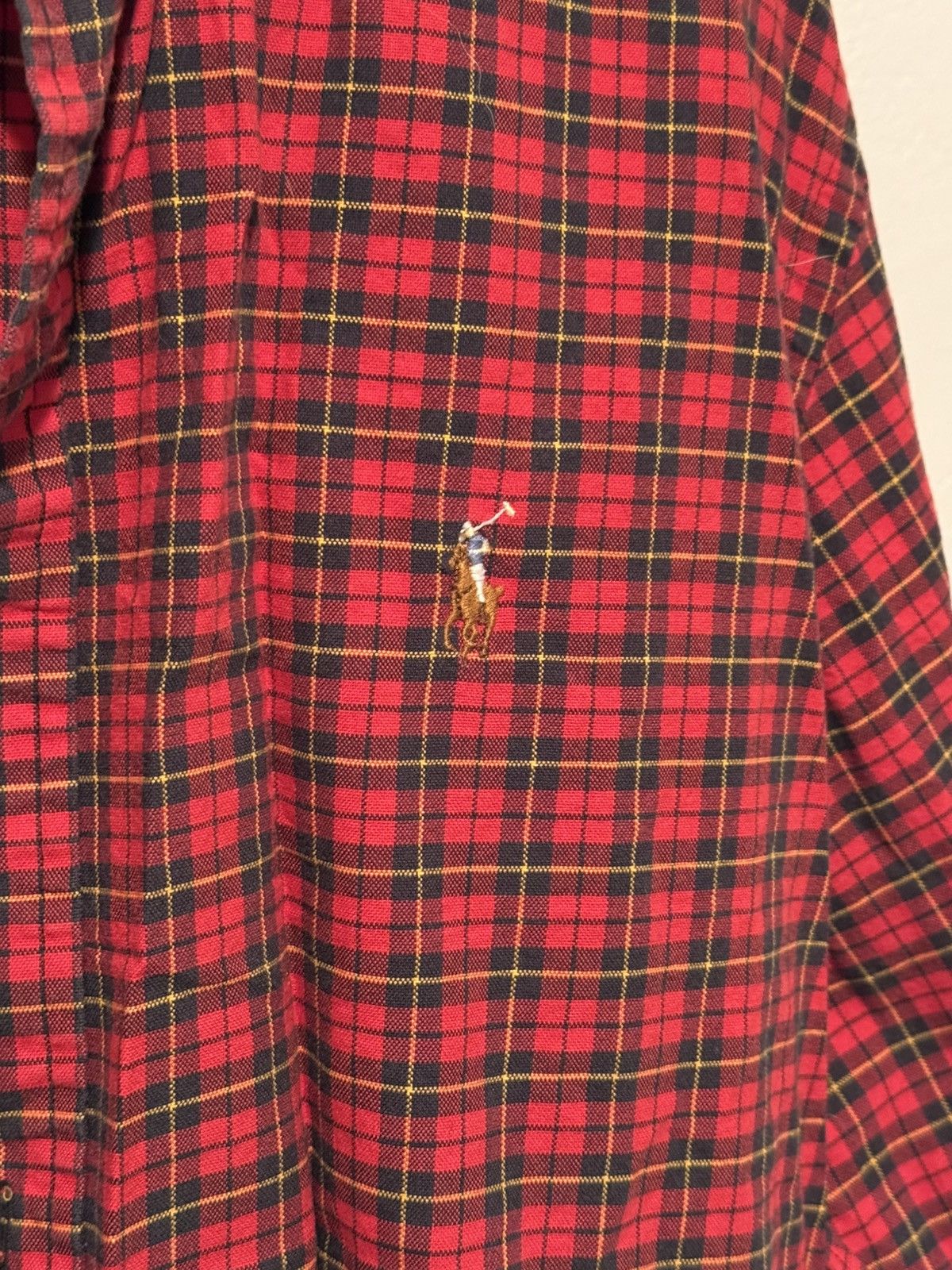 Polo Ralph Lauren Vintage Polo Ralph Lauren Flannel Size US L / EU 52-54 / 3 - 2 Thumbnail