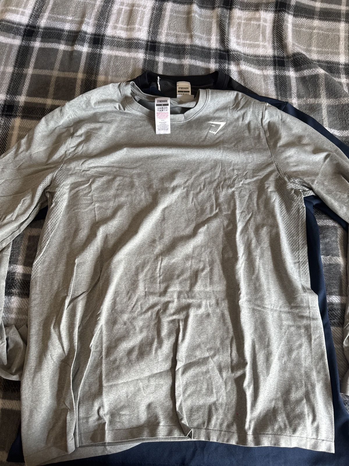 Gymshark Geo Seamless Long Sleeve T-Shirt Size US L / EU 52-54 / 3 - 4 Thumbnail