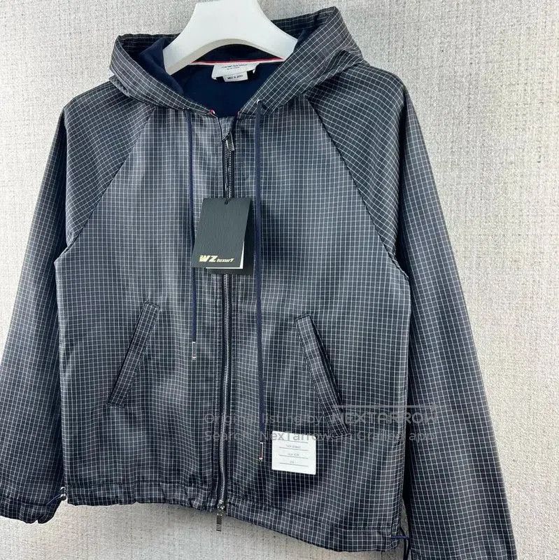 Thom Browne Thom Browne Men's Spring Autumn Hooded Jacket . Size US S / EU 44-46 / 1 - 2 Thumbnail